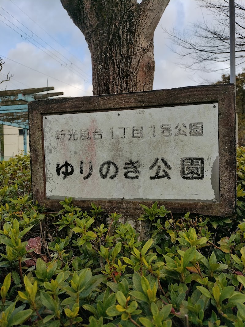 新光風台1丁目1号公園 ゆりのき公園