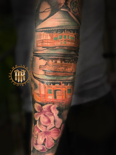 Explore buddha tattoo ideas, creative tattoo ideas in Pine Brook, available at Mr Ink Tattoo Studio