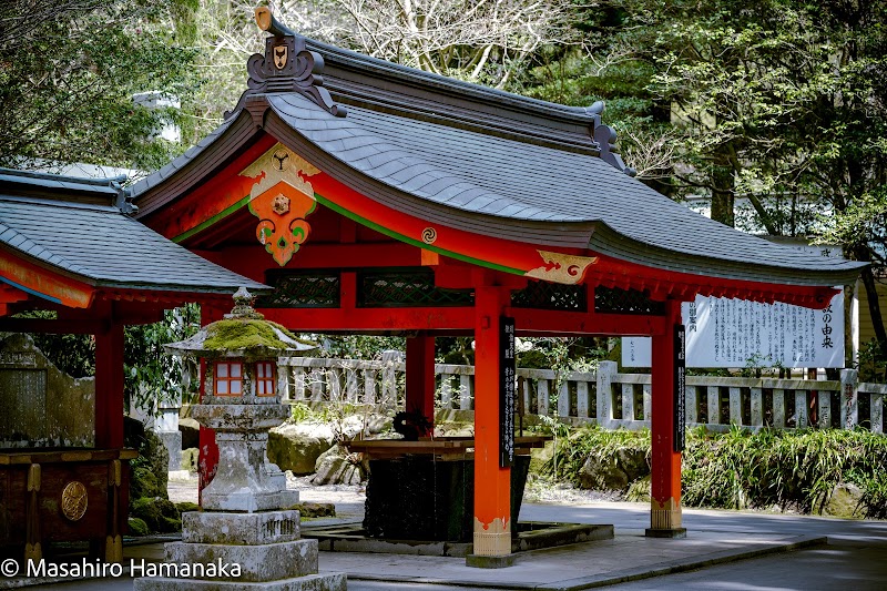 箱根神社 手水舎