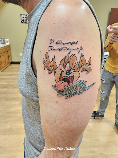 Explore small line work tattoo ideas, creative tattoo ideas in New Hampton, available at Crescent Moon Tattoo