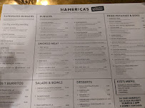 Hamerica's - Santo Stefano à Bologna menu