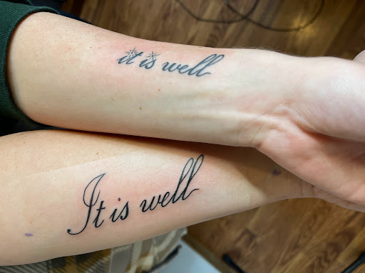 Explore tattoo ideas running, creative tattoo ideas in Butler, available at Kryptic Skin Tattoo