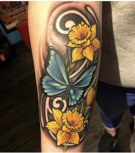 Explore capricorn tattoo ideas male, creative tattoo ideas in Pottsville, available at Good Times Tattoo