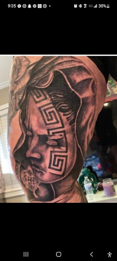 Explore cross tattoos ideas, creative tattoo ideas in Phoenix, available at GreyWash Ink Tattoo