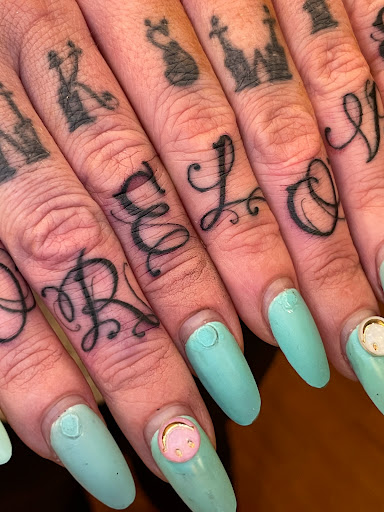 Explore black and white sleeve tattoo ideas, creative tattoo ideas in Seattle, available at Sakoku Tattoo