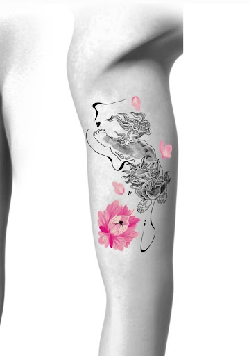 Explore arm sleeve tattoo ideas woman, creative tattoo ideas in New York, available at In Due Time Tattoo