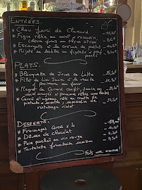 Menu du Le Chanard à Paris