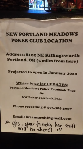 Casino «Portland Meadows Poker», reviews and photos, 1001 N Schmeer Rd, Portland, OR 97217, USA