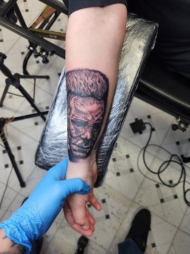 Explore cover up tattoo ideas on shoulder, creative tattoo ideas in El Paso, available at R&R tattoo and piercing studio