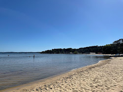 Photo de Plage de Cazaux-Lac avec rivage droit, long