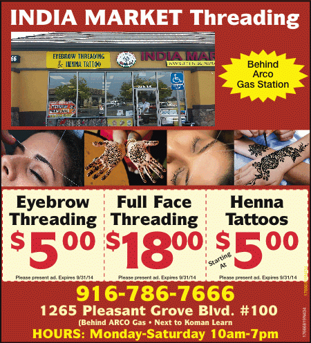 Indian Grocery Store «India Market & Eyebrow Threading», reviews and photos, 1265 Pleasant Grove Blvd #100, Roseville, CA 95747, USA