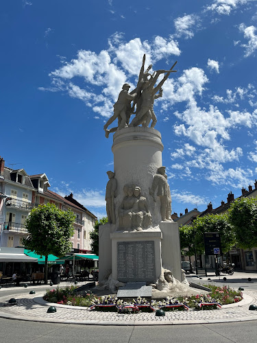 attractions Monument aux morts d'Aix-les-Bains Aix-les-Bains