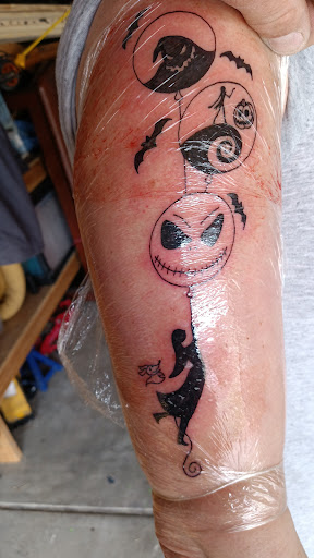 Explore wednesday addams tattoo ideas, creative tattoo ideas in Parker, available at Sublime Colorado Body Mod And Tattoo