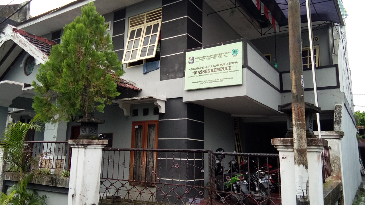 Gambar Asrama Putra Enrekang, Yogyakarta Dan Secretariat Kpmm Jogjakarta