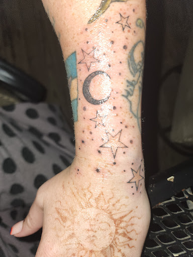 Explore smoke tattoo filler ideas, creative tattoo ideas in Carlinville, available at MaloneTattoo