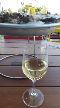 Vin blanc du Restaurant de fruits de mer La Cabane du Mimbeau à Lège-Cap-Ferret - n°6