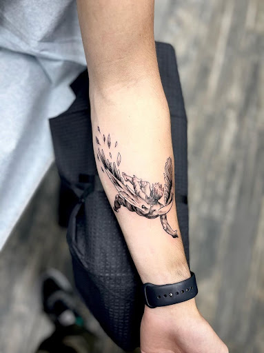 Explore twilight tattoo ideas, creative tattoo ideas in El Paso, available at American Tattoo Society of Ft Bliss