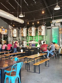 Craft beer at a brewery in Houston Texas