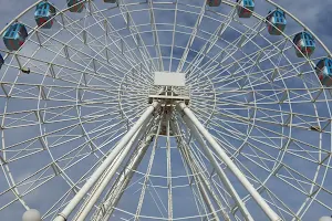 The Ferris wheel manou park image