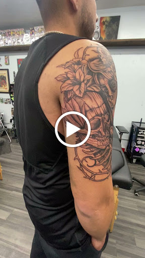 Explore elephant tattoo ideas for men, creative tattoo ideas in San Diego, available at Funhouse Tattoo