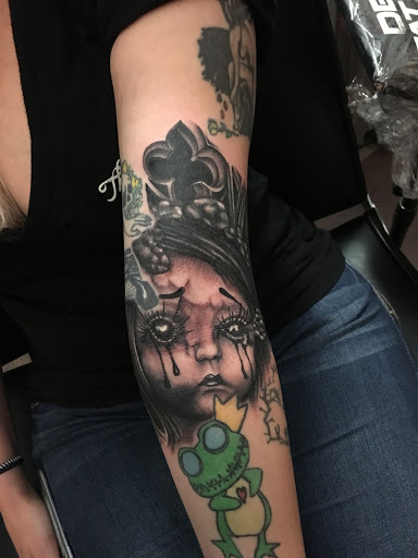 Explore 1983 tattoo ideas, creative tattoo ideas in Kingsford, available at Deft Tattoo Studio