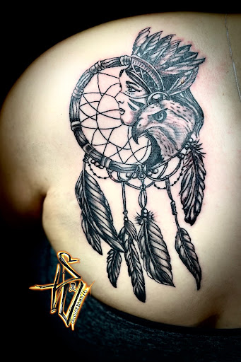 Explore tattoo ideas biker, creative tattoo ideas in Menomonee Falls, available at Color Bomb Tattoo Shop and Body Piercing