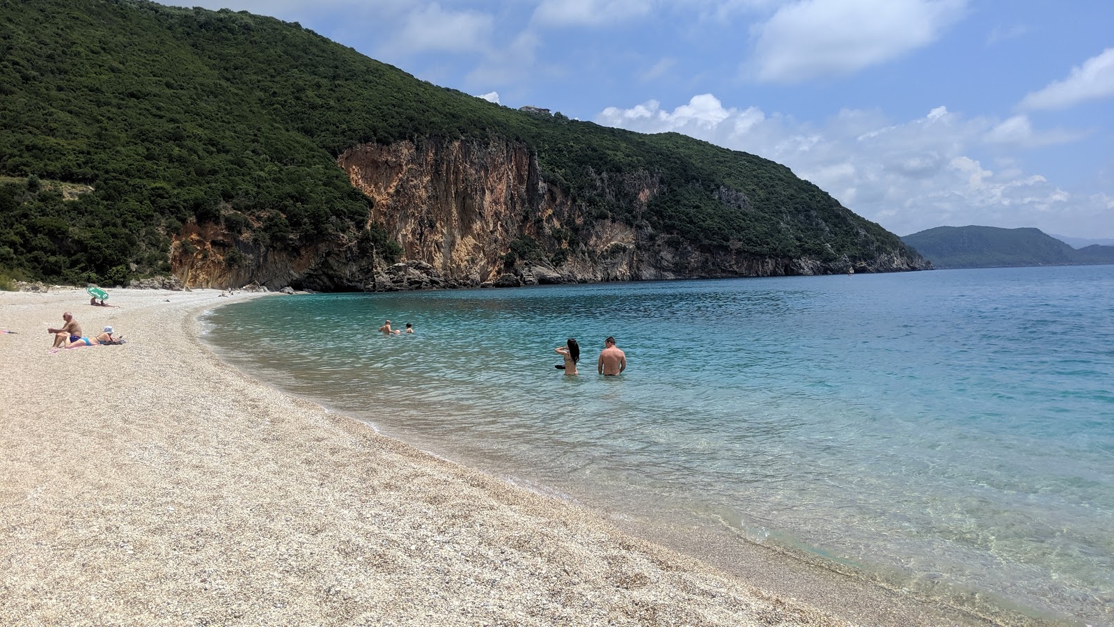 Photo of Lichnos beach with spacious bay