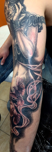 Explore mama bear tattoo ideas, creative tattoo ideas in Bayville, available at Hot Rod INKIN Tattoos, Piercing & Permanent Cosmetics