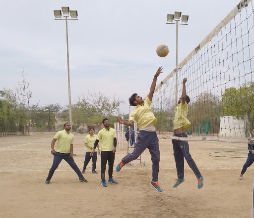 Rajasthan University Volleyball Court