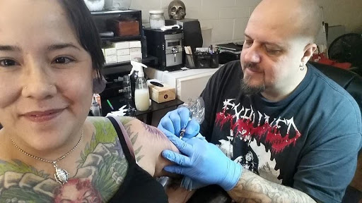 Explore ideas for thigh tattoos, creative tattoo ideas in Tucson, available at Sacred Art Tattoo Studio