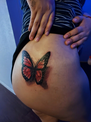 Explore chick tattoo ideas, creative tattoo ideas in San Antonio, available at Its Live Through This Tattoos, Supplies, & Piercings