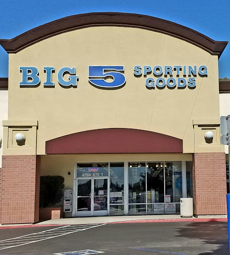 Big 5 Sporting Goods, 4794 Manzanita Ave #1, Carmichael, CA 95608, USA, 