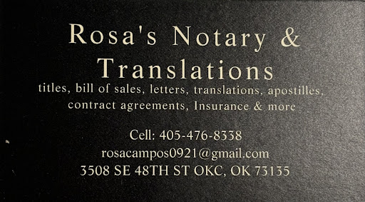 Mejor Notaría Rosa's Notary & Translations
