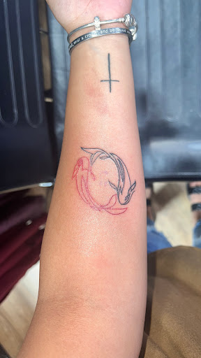 Explore cute ghost tattoo ideas, creative tattoo ideas in Brooklyn, available at HARD LIFE INK