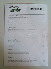 Menu / carte de Hangar 24 Bar & Restaurant à Schönefeld