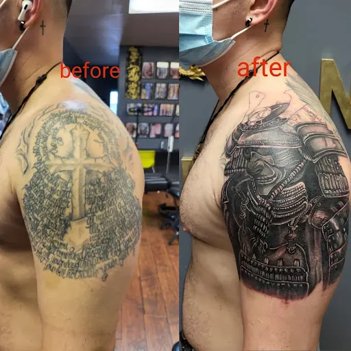 Explore tattoo ideas bicep, creative tattoo ideas in Seattle, available at Dragon Tattoo