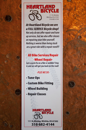 Bicycle Store «Heartland Cycle & Fitness Co», reviews and photos, 111 N Mosley St, Wichita, KS 67202, USA