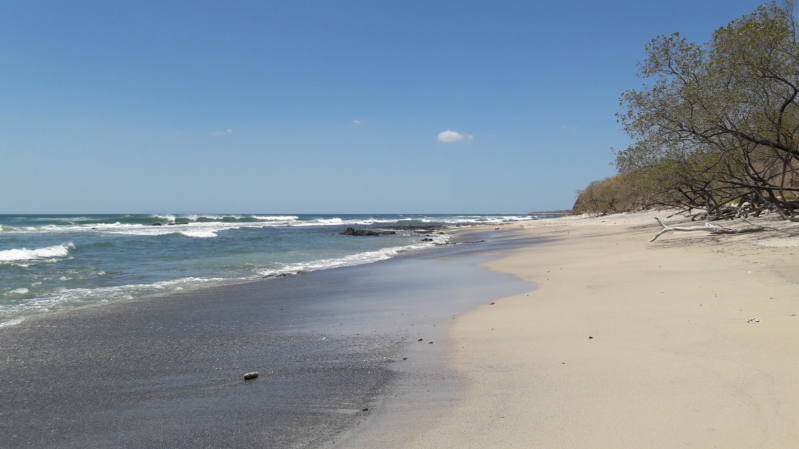 Foto de Playa Lagartillo con muy limpio nivel de limpieza
