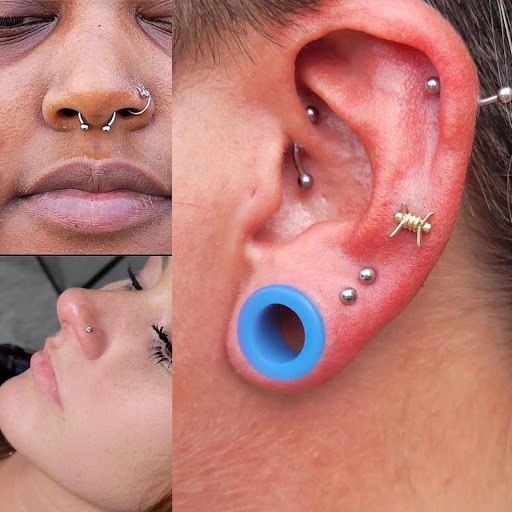 Explore behind the ear tattoo ideas for guys, creative tattoo ideas in Anniston, available at Classic 13 Tattoo