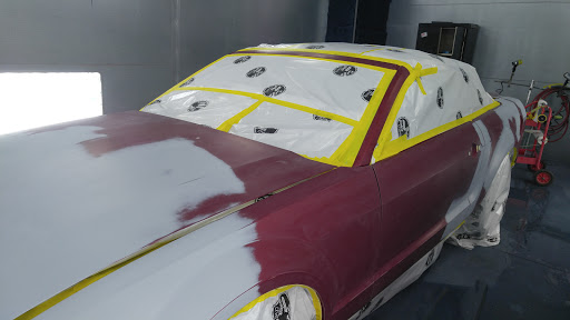 Auto Body Shop «Burton Paint & Body Shop», reviews and photos, 10401 Knotty Pine Ln, Glen Allen, VA 23059, USA