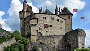Saint Bernard qui parle - Château de Menthon