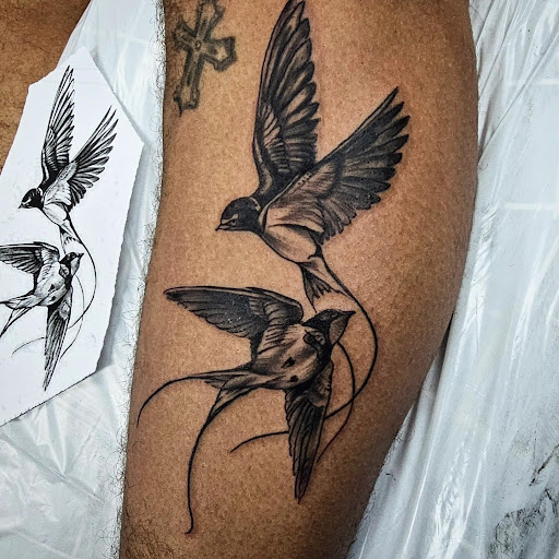 Explore three cross tattoo ideas, creative tattoo ideas in Kenosha, available at Kenosha Tattoo Company