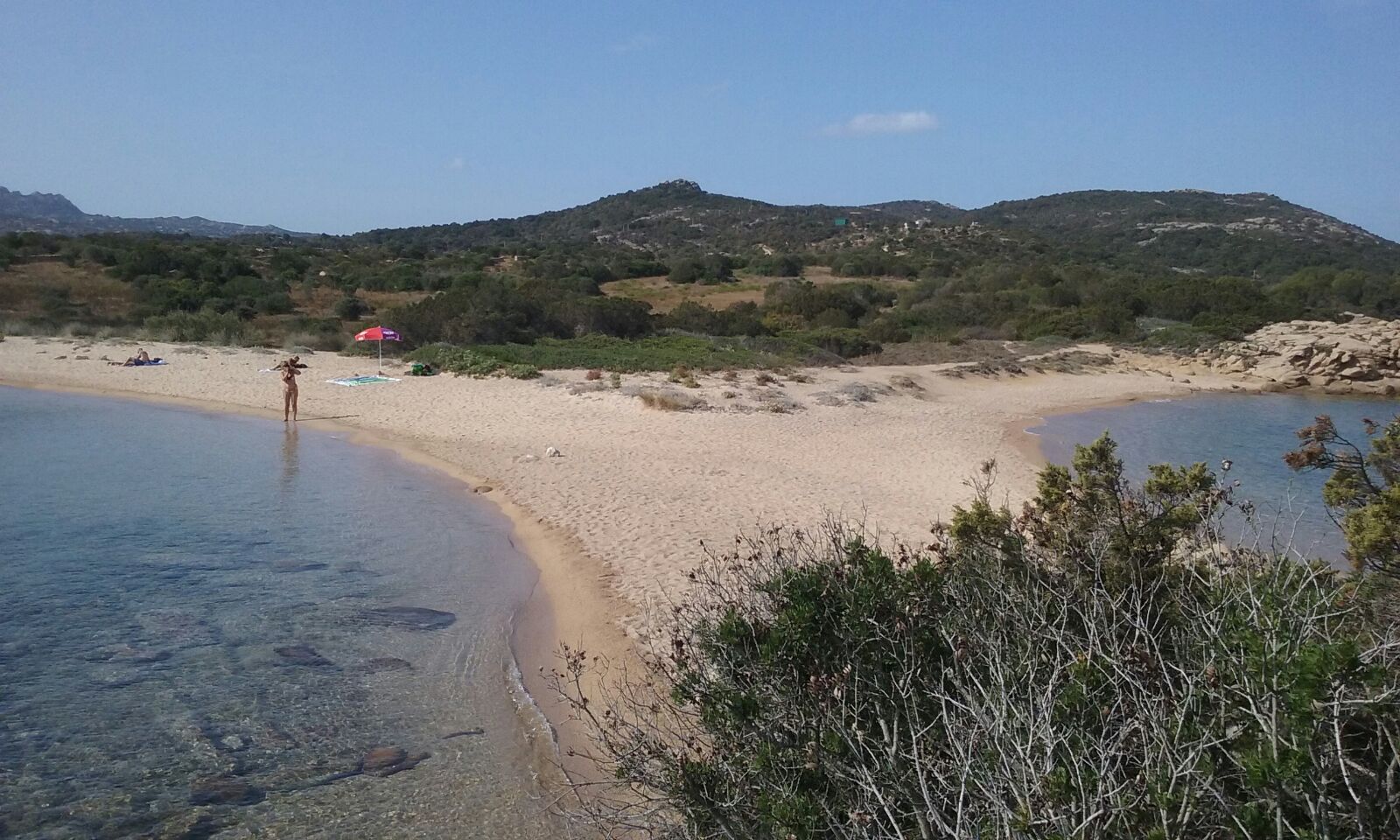 Zdjęcie Spiaggia Barca Bruciata położony w naturalnym obszarze