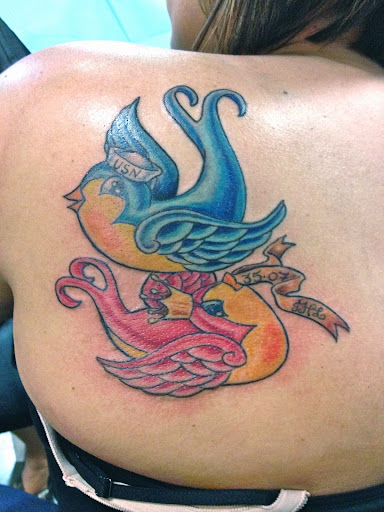 Explore behind neck tattoo ideas, creative tattoo ideas in Ventura, available at White Lotus Body Arts Studio