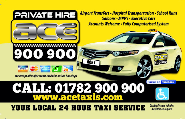 Reviews of Ace Taxis in Stoke-on-Trent - Taxi service