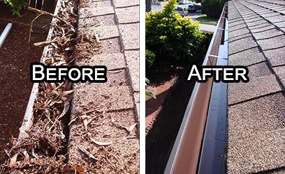 Gift Gutter Cleaning and Gutter Guards