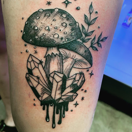 Explore bookish tattoo ideas, creative tattoo ideas in Satellite Beach, available at Rocksteady Tattoo Company