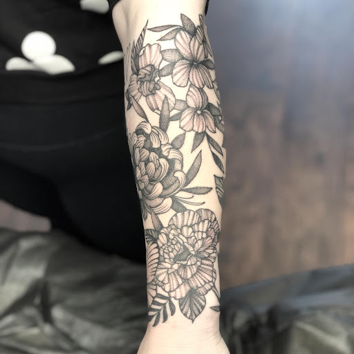 Explore love death and robots tattoo ideas, creative tattoo ideas in Loveland, available at R&G Body Art