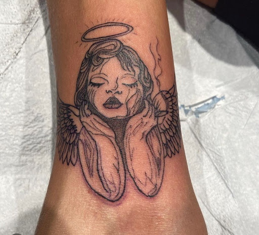 Explore alpha tattoo ideas, creative tattoo ideas in Boulder, available at Claw and Talon Tattoo