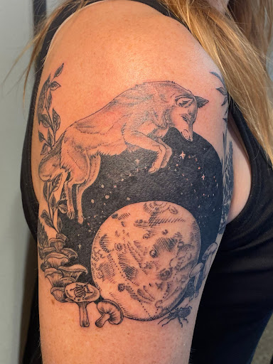 Explore couple finger tattoo ideas, creative tattoo ideas in Fort Collins, available at Meadowlark Tattoo